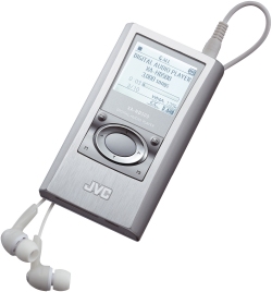 De nieuwe JVC 6 GB MP3 speler - XA-HD500
