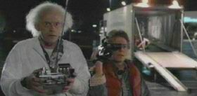 JVC in back to the future
