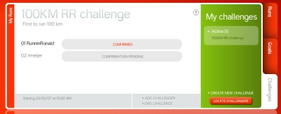 Nike+ challenge