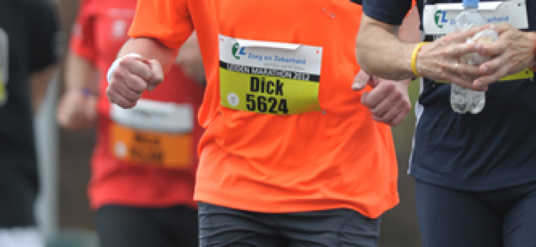 Haaswerk in de Leiden Marathon 2012