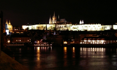 Praag bij Nacht